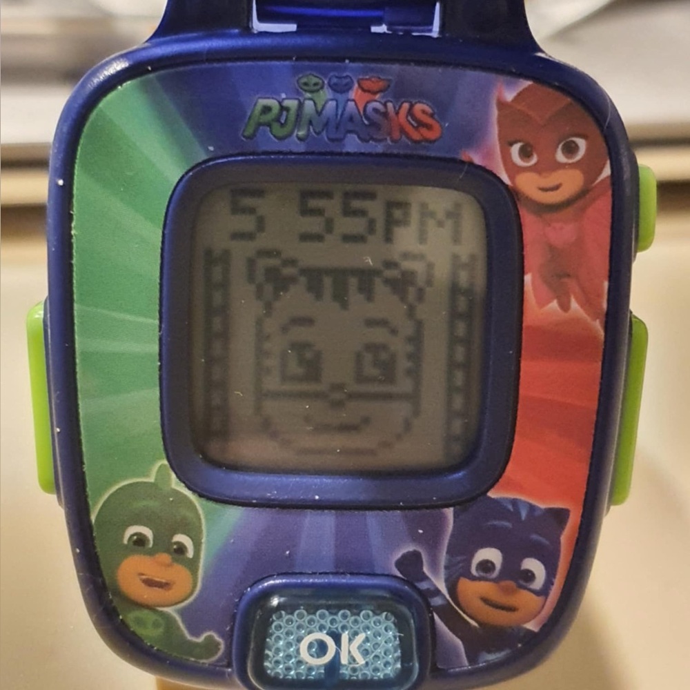 🦋10/$20🦋 Vtech PJ Masks Purple Unisex Kid's Digital Learning Watch